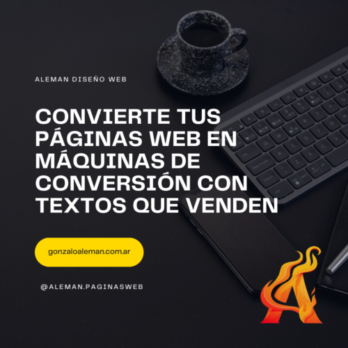 Convierte tus páginas web en máquinas de conversión con textos que venden