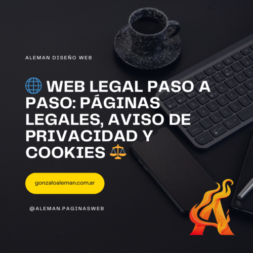 🌐 Web Legal Paso a Paso: Páginas Legales, Aviso de Privacidad y Cookies ⚖️